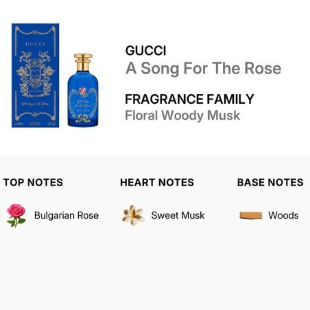 Gucci The Alchemist's Garden A Song for the Rose EDP-Sample 1.5ml,0.05oz-BOX-NEW - Picture 4 of 10